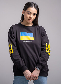 Світшот чорний