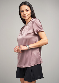 Блуза с коротким рукавом