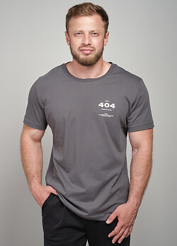 Мужская футболка Error 404