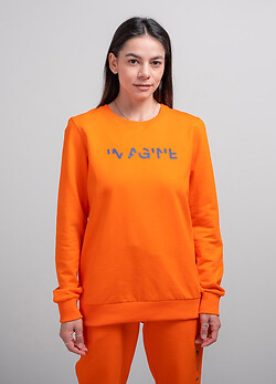 Свитшот IMAGINE оранжевый