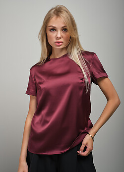 Блуза с коротким рукавом