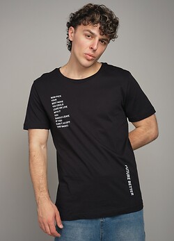 Чоловіча футболка з написом