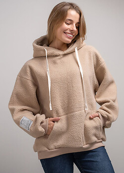 Худи женское teddy trend