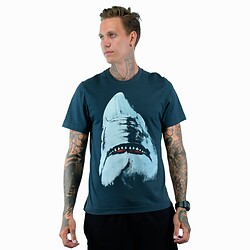 Футболка мужская JAWS синий