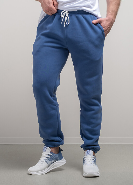 Чоловічі штани на флісі (103002) фото 1