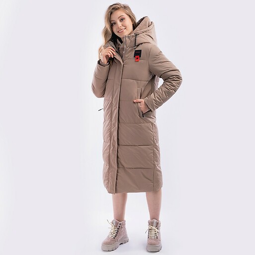 Куртка жіноча зимова бежевий (200024) фото 1