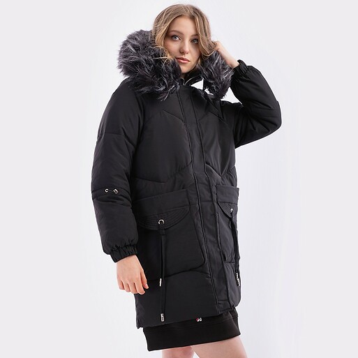 Куртка женская зимняя черный (200026) фото 1