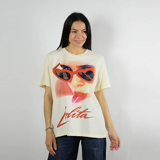 Жіноча футболка LOLITA, молочний (101083) фото 1