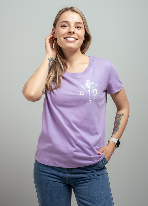 Жіноча футболка з принтом (103242) фото 1