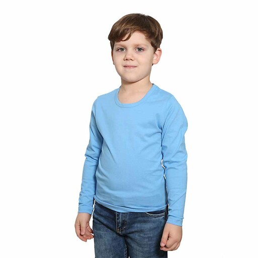 Лонгслив дитячий блакитний (802676) фото 1