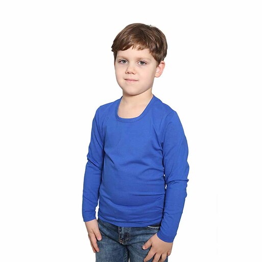 Лонгслив детский синий (802677) фото 1