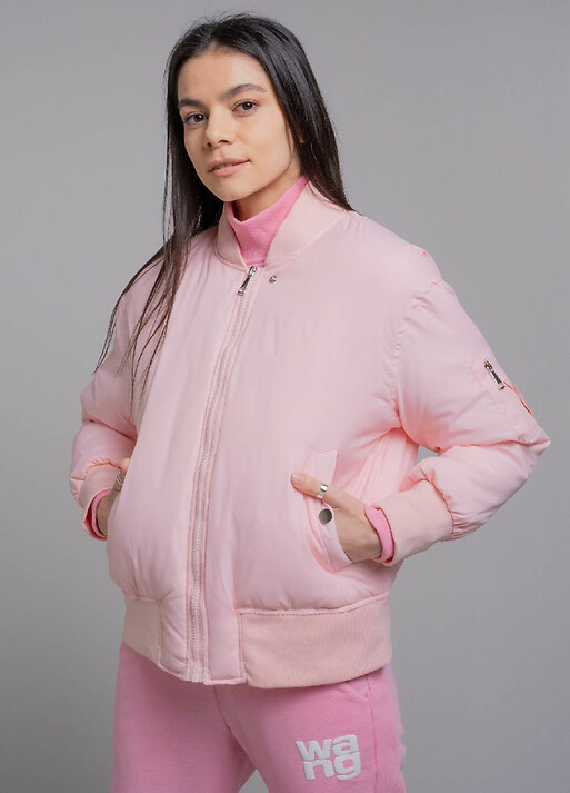 Куртка женская деми пудровая (338900) фото 1