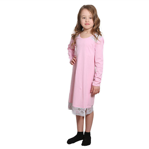 Нічна сорочка дитяча рожевого кольору (802950) фото 1
