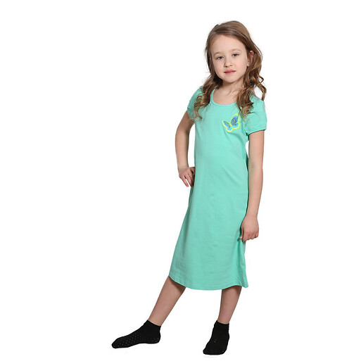 Нічна сорочка дитяча зеленого кольору (802951) фото 1