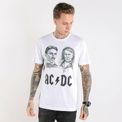 Футболка чоловіча AC / DC білий (198988) фото 1