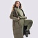 Куртка жіноча зимова хакі (200023) фото 3