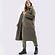 Куртка жіноча зимова хакі (200023) фото 4