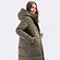 Куртка жіноча зимова хакі (200023) фото 6