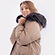 Куртка женская зимняя бежевый (200025) фото 4