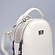 Жіночий люкзак білий (343114) фото 2