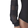 Боди женское черного цвета со свободными длинными рукавами (802343) фото 3