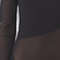 Боди женское черного цвета с длинными рукавами (802344) фото 3