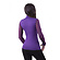 Гольф женский фиолетового цвета с прозрачными рукавами (803361) фото 2