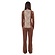 Пижама женская коричневая (803394) фото 3