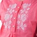 Вышиванка женская розовая (802419) фото 3