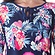 Блуза женская с ярким цветочным принтом (802425) фото 2