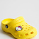 Кроксы детские желтые (340426) фото 1
