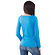 Блуза жіноча приталеного крою блакитний (802450) фото 2