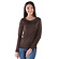 Блуза жіноча приталеного крою коричневий (802451) фото 1