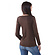 Блуза женская приталенного кроя Кричневый (802451) фото 2