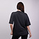 B-9BALY-SS-21-футболка женская, меланж (темно-серый), М/Л 1856 (199735) фото 3