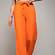 Оранжевые женские спортивные брюки (102779) фото 1