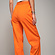 Оранжевые женские спортивные брюки (102779) фото 3