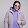 Куртка женская двухсторонняя деми серая (338909) фото 5