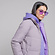 Куртка женская двухсторонняя деми серая (338909) фото 6