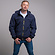Куртка мужская демисезонная синий (338942) фото 5